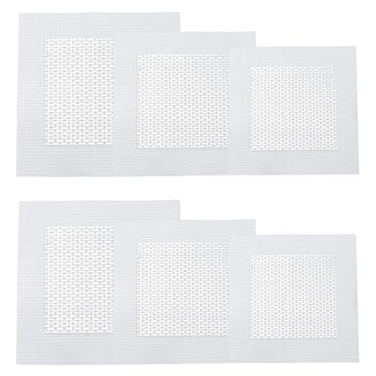 6PCS Drywall Repair Kit, 4"/6"/8" Aluminum Wall Patch with Galvanized Plate, Self Adhesive Fiberglass Dry Wall Hole Patches for Drywall Ceiling Sheetrock - size: 4"/6"/8"