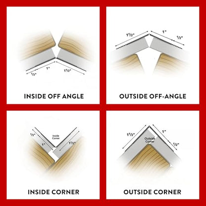 Drywall Tape – Original Drywall Repair Corner Bead – Finishes Inside or Outside 90 Degrees and Off-Angle Corners – Replaces Standard Bead, Uses Less Compound – 100ft Roll - size: 1 Pack