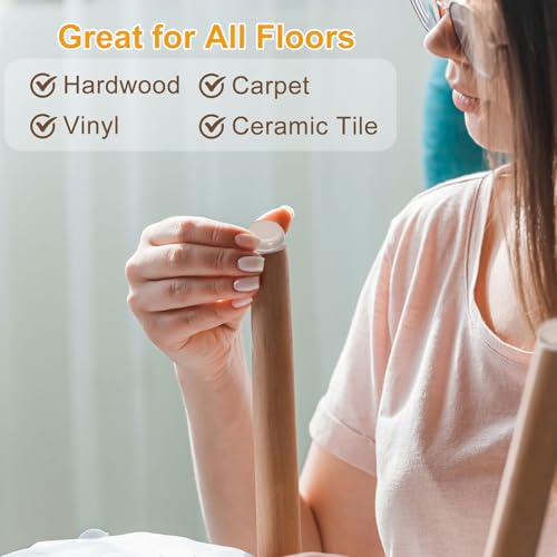 uxcell Furniture Sliders, 12Pcs 1" - Plastic Self-Adhesive Square Sliding Pads, Chair Glides for Carpeted Tile Vinyl Hardwood Floors (Grey) - size: 1"