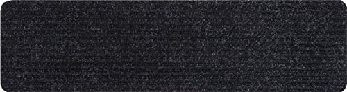 Stair Treads Collection Indoor Skid Slip Resistant Carpet Stair Tread Treads (7 inch x 24 inch) (Black, Set of 13) - color: Black, size: 13 Pcs - 7"x24"