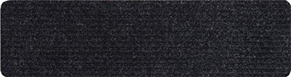 Stair Treads Collection Indoor Skid Slip Resistant Carpet Stair Tread Treads (7 inch x 24 inch) (Black, Set of 13) - color: Black, size: 13 Pcs - 7"x24"