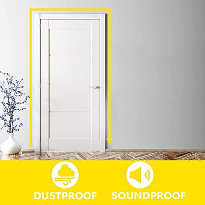 Weather Stripping 1/2" W x 1/8" T, White Foam Tape for Window Door, Adhesive Foam Insulation Tape Reduce Noise Dust Cold Air, 16FT Each x 3 Rolls - size: 1/2"w X 1/8"t