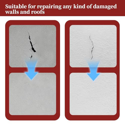 13 Pack Drywall Repair Patch, 2 Inch Drywall Repair Kit Patch with Extended Self-Adhesive Mesh, Dry Wall Patches Kits for Holes, Comes with Scraper and Sandpapers