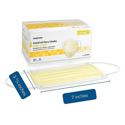 McKesson Procedure Mask Pleated 91-2101