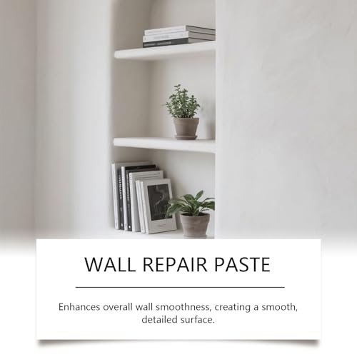Drywall Patch Repair Kit – 2 Pack Wall Mending Agent with Scrapers, Nozzles, Sandpapers & Mesh Patches Complete Wall Repair Kit for Holes, Cracks & Peeling Paint Non-Toxic, Waterproof & Fast-Drying