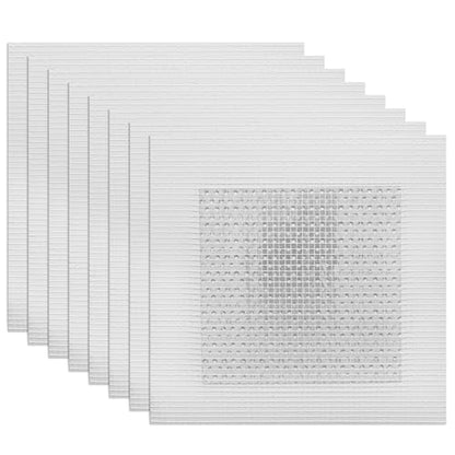 Waziaqoc 8 Pack 4 Inch Drywall Patch, Aluminum Drywall Repair Kit, Heavy Duty Wall Hole Repair Patch, for Home Renovation Projects - size: 4 x 4 Inch