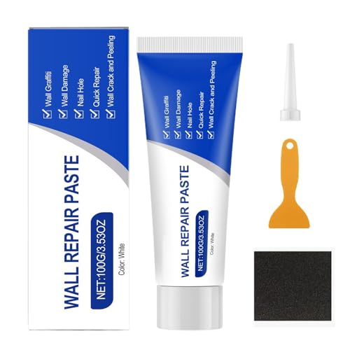 Wall Repair Kit,Easy Solution Putty Paste - Drywall Hole Repair Patch Kits,for Ceiling Door Fixing Mending Home Apartment Dormitory Wall