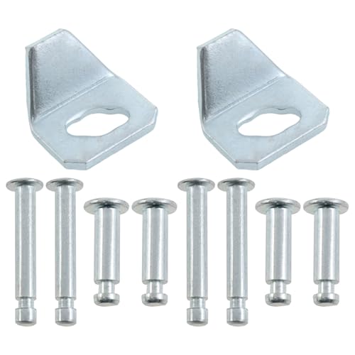 Lovelysp 2pcs Door Panel Repair kit 4pcs Long Replacement pins 4pcs Short Replacement Parts pins Screen Door Closing Device Screen Repair kit