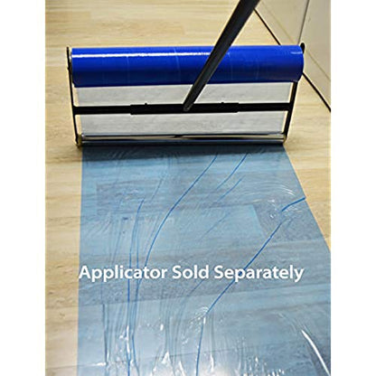 ZIP-UP Hard Surface Protection Film - 24" x 200' Floor Shield with Self Adhesive Backing & Easy Installation - FPF24200
