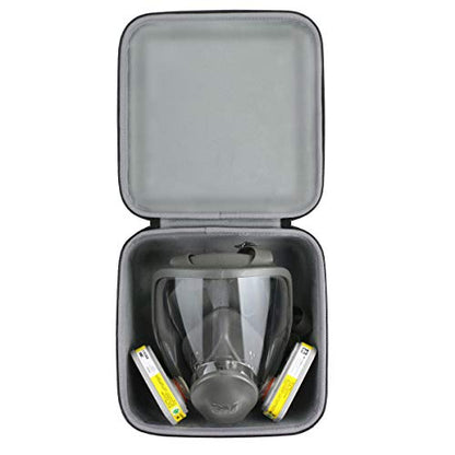 co2CREA Hard Travel Case Replacement for 3M Reusable Face Piece - style: Case for 3m Full Facepiece 6700 6800 6900