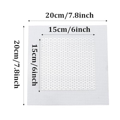 6PCS 6” Drywall Repair Kit, Aluminum Wall Patch with Galvanized Plate, Self Adhesive Fiberglass Dry Wall Hole Patches for Drywall Ceiling Sheetrock - size: 6”