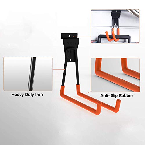 Slatwall Hooks Slatwall Accessories Utility Hooks Garage Storage Tool Organizer Large Heavy Duty Garage Panels Hooks for Ladders Bulk Items - size: Slatwall Hooks 12pack