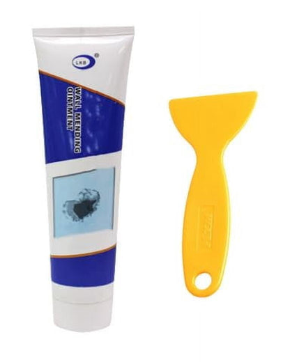 Wall Repair Kit,Best Wall Repair Kit with Scraper,Quick-Dry Drywall Patch Repair Kit,Wall Spackle Paste Mending Agent,Easy to Fill Holes,Crack,Scratch Fix,Pits (1)