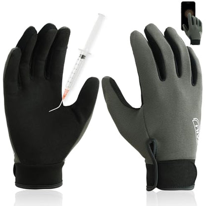 TAILI Needle-Resistant, Puncture-Resistant and Cut-Resistant Gloves - color: X-large, Gray