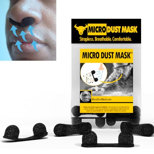 Dust Mask for Nose - Nose Filter Dust Blocker, Disposable Breathable Woodworking, Lawn Mowing, Construction - style: 10 Pack