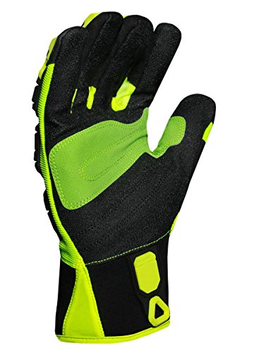 Ironclad KONG INDI-RIG-05-XL Industrial Impact Rigger Oil & Gas Safety Gloves, X-Large - size: X-Large