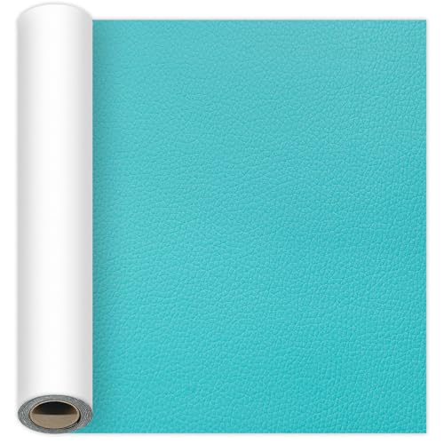 Blue Leather Repair Tape, 15.7×47 Inch Self-Adhesive Leather Repair Patch for Couch, 1 Roll Vinyl Leather Repair Kit Leather Patches for Handbags, Car Seat, Office Chairs - color: Blue