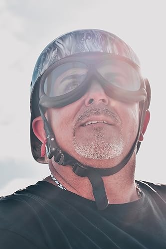 Global Vision Eyewear Big Ben Motorcycle Goggles Fit Over Most Glasses - color: Clear