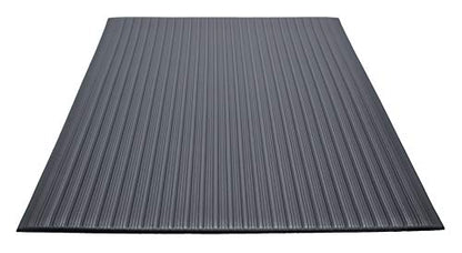 Guardian Floor Protection 24031202 Air Step Anti-Fatigue Floor Mat, Vinyl, Black, Reduces fatigue and discomfort, 3' Length, 12' Width - size: 144"L x 36"W x 0.3"Th