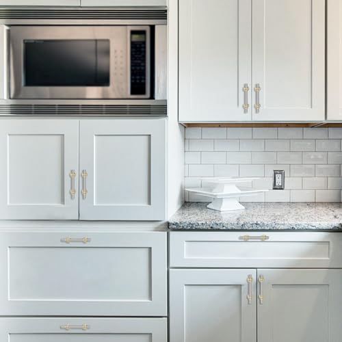 10 Pack 3 Inch Cabinet Pulls knurled Brushed Satin Nickel and Brushed Gold Kitchen Cabinet Handles Aluminum and Zinc Alloy Drawer Pulls Solid Cabinet Hardware - color: Nickel and Gold Knurled, size: 3'' Hole Center(76mm)
