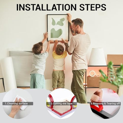 Ohayooz Double Sided Tape Heavy Duty 10FT, Very Sticky Adhesive Mounting Tape, Works Great Indoors and Outside, Walls, Automotive, Home Office Deco - size: 2026 Just Try