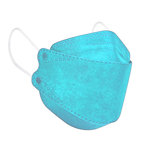 Borje KN95 Face Masks for Adults 50 Pack, 5-Ply Blue Disposable Face Mask Against PM 2.5 Smoke & Dust, Filtration Efficiency 95% - color: Blue=50pcs
