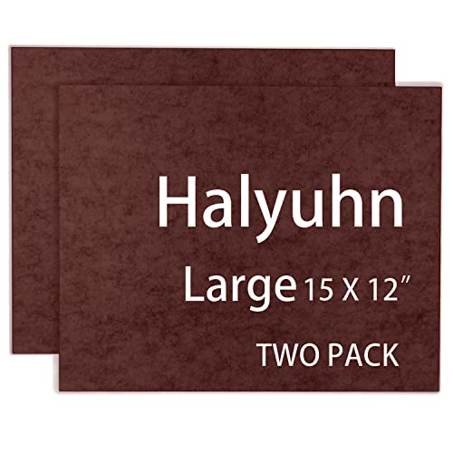8 MM Thick Felt Furniture Pads (2 Pack), 15’’ x 12’’ Brown Felt Pads for Furniture, Cuttable Felt Furniture Pads for Hardwood Floors, Thick Felt Sheets for Crafts (Non-Adhesive) - color: 2 Pcs