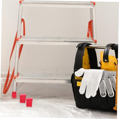 DOITOOL 2pcs Ladder Non-Slip Rubber Feet Covers Anti-Slip Ladder Pads for Safety and Stability Sturdy Foot Protectors for Home and Construction
