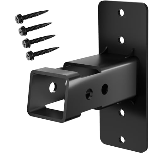 2" Hitch Wall Mount Bike and Cargo Rack Hanging Garage Wall Organizer, Trailer Hitch Receiver Storage, Easy to Load Secure & Sturdy, Heavy Duty Bicycle Hook Accessories, Max 200 LBS (2 Inch) - size: 2 Inch