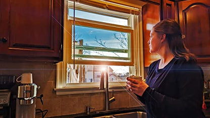 Adjustable & Expandable Window Screen 28" - 53" x 20" (4-Pack) Pre-Framed Window Screen - size: 28" - 53" x 20" (4-pack)