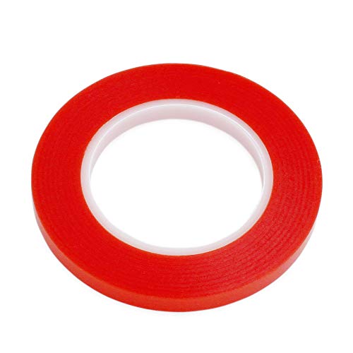 8mm x 25M Clear Double Sided Strong Adhesive Tape for Mobile Phone Laptop Camera LCD Screen Repair Transparent - size: 8mm