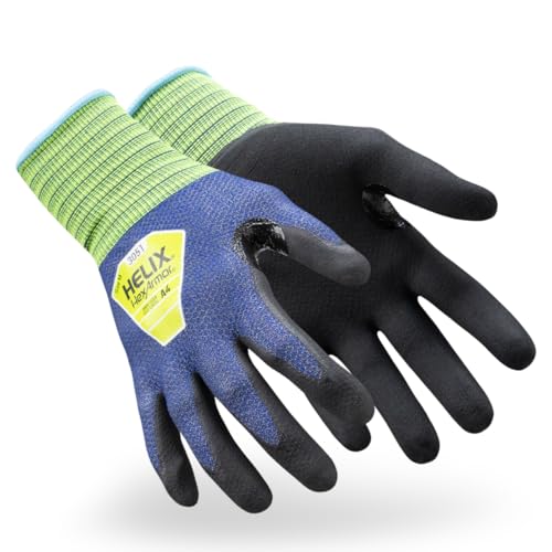 HexArmor Unrivaled Comfort Gloves | Ultra-Thin and Lightweight | A6 Cut and Abrasion Resistant - color: Helix 3051, Green, A4 Cut Resistance, Ultra-light & Breathable, size: XX-Large