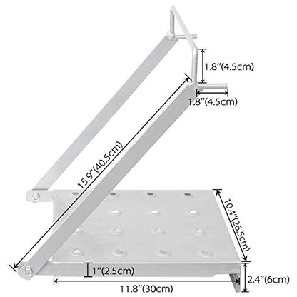 Ladder Platform Accessory, Heavy Duty Ladder Work Stand System Accessories Holds 400 Pound