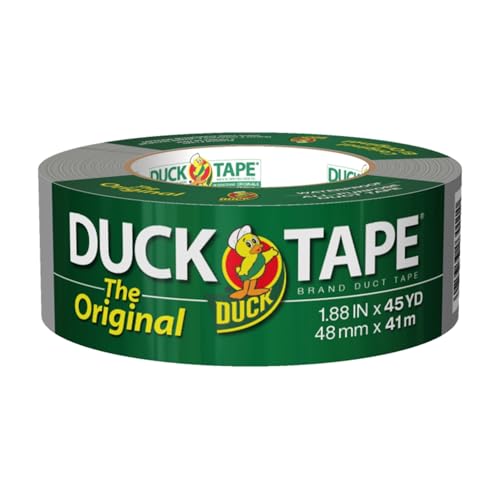 The Original Duck Tape Brand Duct Tape, 1-Pack 1.88 Inch x 45 Yard, Silver, B-450-12 (394468) - size: 1 Roll, 45 Yds