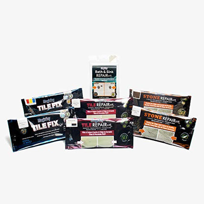 MagicEzy Stone Repair Ezy: (Clear) Repair Chipped and Cracked Countertops | Glossy, Transparent Finish | Marble, Quartz, Corian, Granite, Travertine - color: Clear