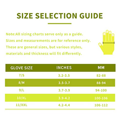 6 Pairs Cut Resistant Gloves, CE Level 3 ANSI CUT 3 Protective Cutting Work Gloves for Women and Men, Firm Grip Construction Mechanics Gloves and Gardening Gloves(Yellow,XL)