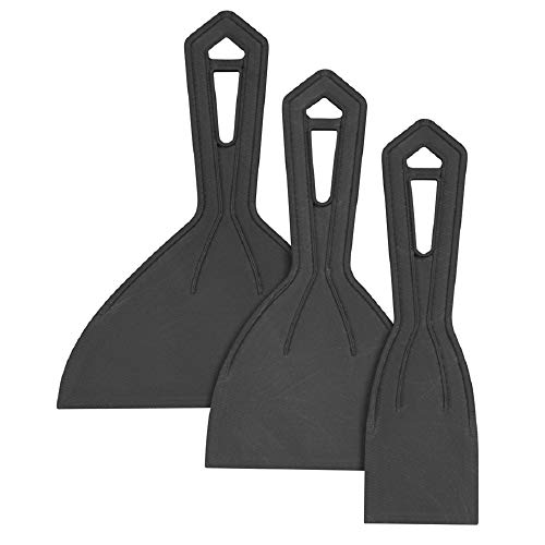 Warner 3-Pack Plastic Putty Knives, 1-Each 1-1/2", 3" & 6", 8150 - size: 3 Pack
