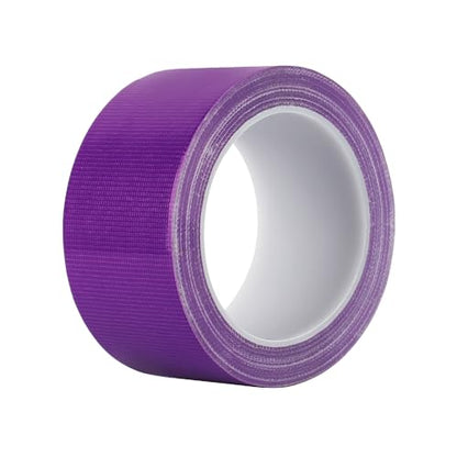 Purpl Duct Tape Heavy Duty, Waterproof Strong Adhesive Duct Tape for Indoor Outdoor Repairs Packaging Arts Crafts Projects, Tear by Hand 2 Inch x 20 Yards - color: Purple