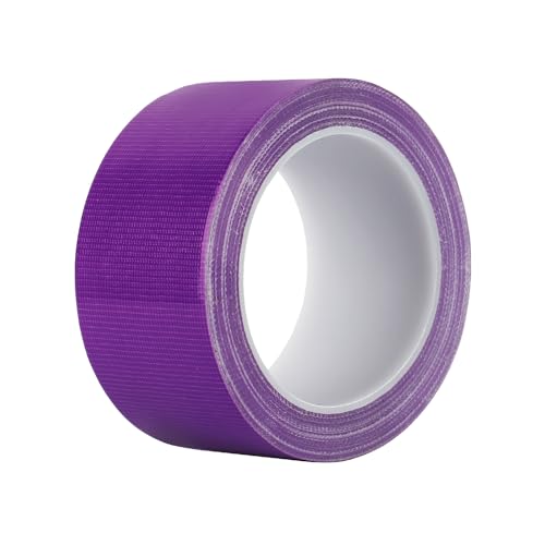 Purpl Duct Tape Heavy Duty, Waterproof Strong Adhesive Duct Tape for Indoor Outdoor Repairs Packaging Arts Crafts Projects, Tear by Hand 2 Inch x 20 Yards - color: Purple