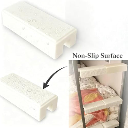 Bunk Bed Ladder Pads, 4-Pack Non-Slip Step Covers for Children and Adults, Secure Fit for Most Ladder Types, Slip-Resistant Protection