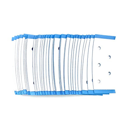 Eumos Lace Front Wig Tape Strips 42pcs Double Sided Adhesive Tape for Wig, Toupee, Hair Piece - color: hole42 piece