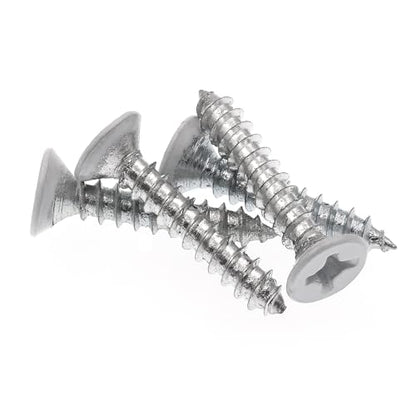 Prime-Line F 2642 Vinyl Spring-Loaded Replacement Window Tilt Latch Pair, 1-11/16” Hole Center, White (1 Pair)