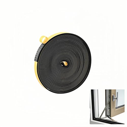 Durable Weather Seal Foam Tape: Strong Adhesive,Noise Reducing & Energy Saving, High-Density CR Foam Material,1/2" x 1/4" x 13 ft for Doors,Windows,AC - Easy Peel & Stick Seal Strip - size: 1/2 In x 1/4 In x 13Ft