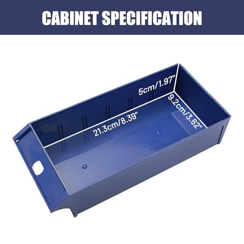 biosp 40 Drawers Bolt and Nut Tool Storage Cabinet Parts Cabinet Hardware Organization Shelves Bolts Bin Tool with ABS Material Drawer Label Stickers for Tool Hardware Storage, Grey