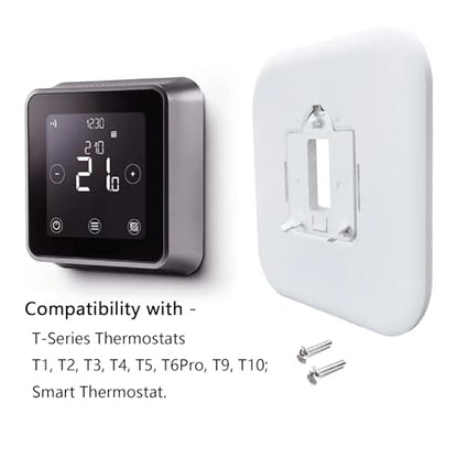 THP2400A1080 Large Cover Plate & Electrical Box Adaptor for T-Series Thermostats, White (1)