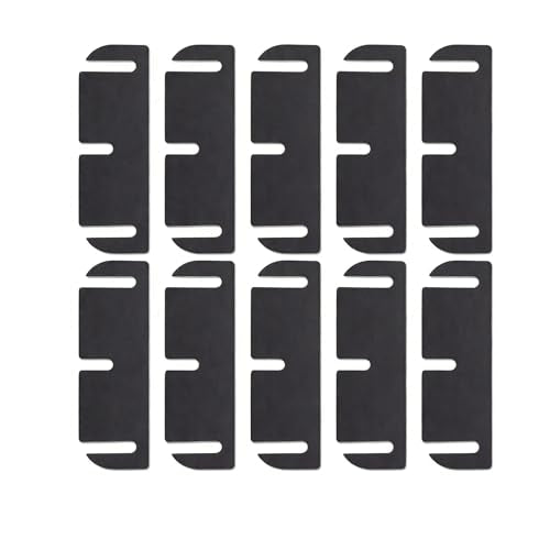 10 Pcs Door Hinge Shims,3.5 Inch Doors Hinge Shims Hinge Spacer for Repair Kit,Filling Gaps Align Prevents Air Leakage Sticking or Misaligned Doors,Can Be Trimmed,0.06 Inch Thick