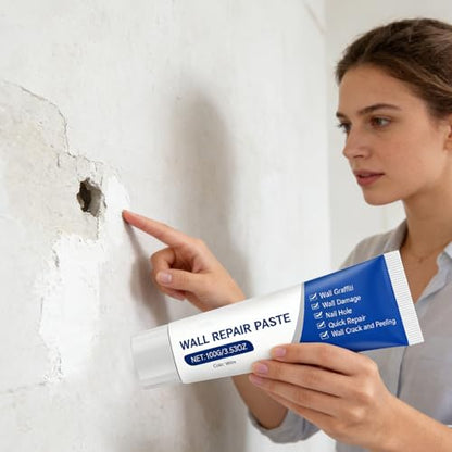 Wall Repair Kit,Easy Solution Putty Paste - Drywall Hole Repair Patch Kits,for Ceiling Door Fixing Mending Home Apartment Dormitory Wall