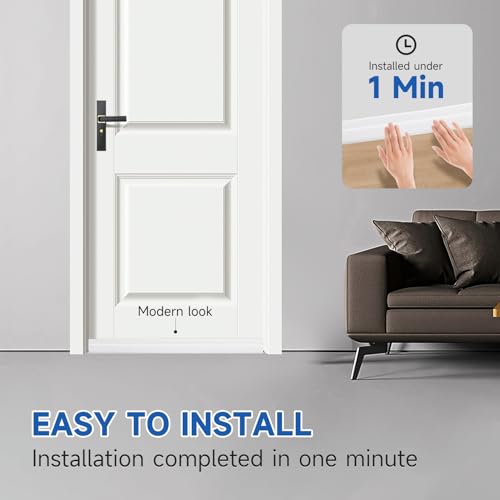 1 pc Strong Silicone Door Draft Stopper Under Door Draft Blocker, Insulator Door Sweep Weather Stripping, Noise Stopper, 38" Length, Strong Adhesive