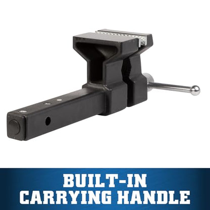 Wilton ATV All-Terrain Truck Hitch Vise, 6" Jaw Width, 5-3/4" Max Jaw Opening, 5" Throat (10010)