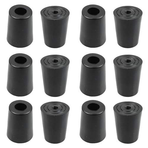 Rubber Cone-Shaped Machine Foot Shock-Absorbing pad, Instrument Chassis pad,Table and Chair Anti Slip Foot pad - size: 24*19*31